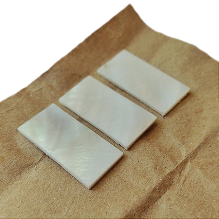 KIT Pastilhas de Madrepérola para Luteria 15x30x2mm