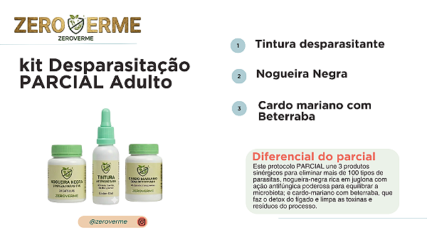 Desparasitação Hulda Clark (protocolo parcial)