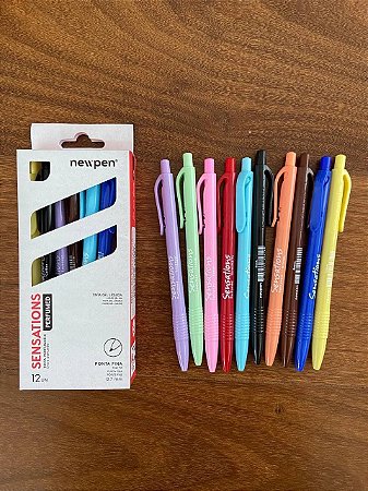 Caneta Esferográfica Clic Perfumada