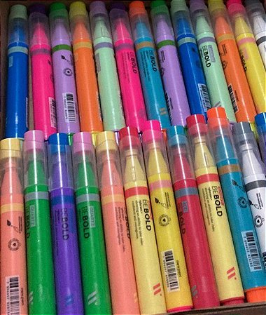 Marca Texto Recarregável c/ cheirinho Be Bold