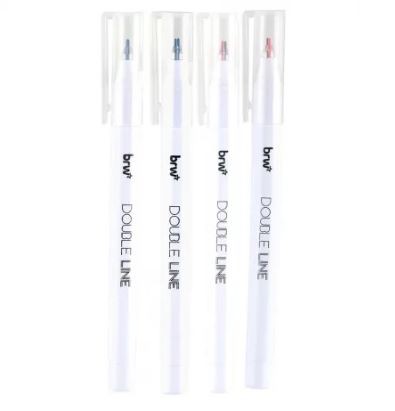 Caneta Marcador Double Line BRW