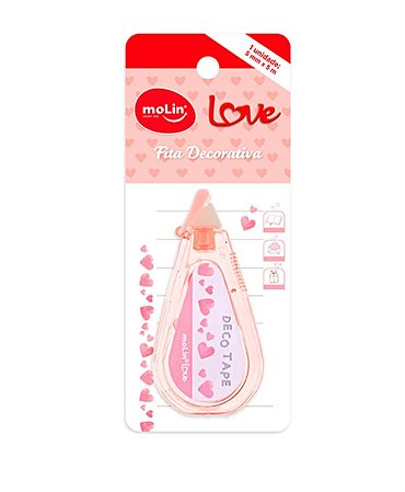 Fita Decorativa Love Coração molin