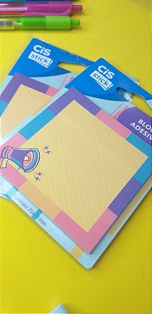 Bloco Adesivo Pop Megafone CiS