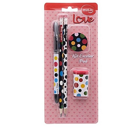 Kit escolar Love Poá