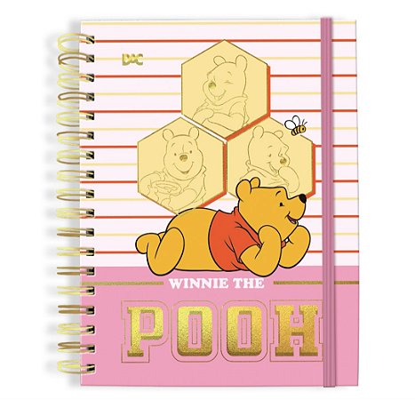 Caderno Smart Colegial Dac - Ursinho Pooh