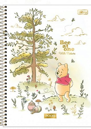 Caderno  Colegial Tilibra 1M - Pooh