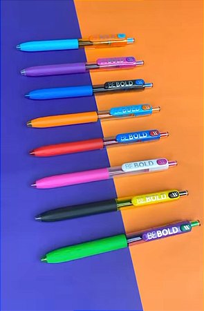 Caneta Esferográfica Be Bold Max Gel Retrátil Newpen
