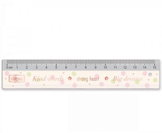 Régua Soho 15cm Tilibra
