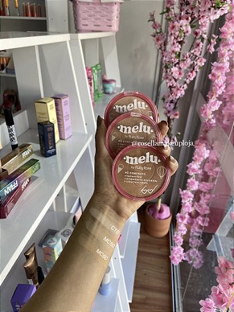 Pó Compacto Melu- Ruby Rose