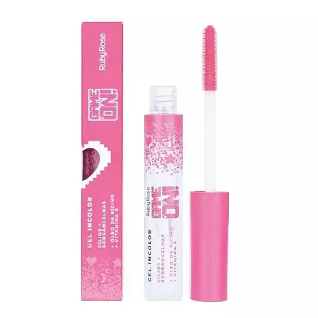 Gel Incolor Cilios + Sobrancelhas - Game On -- Rubyrose