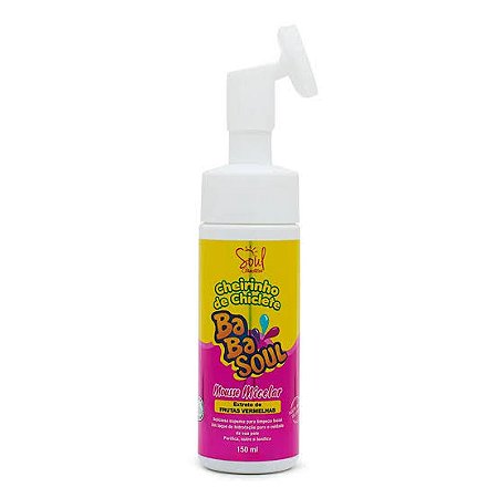 Mousse Micelar – Baba Soul Cheirinho de frutas vermelhas – 150ml
