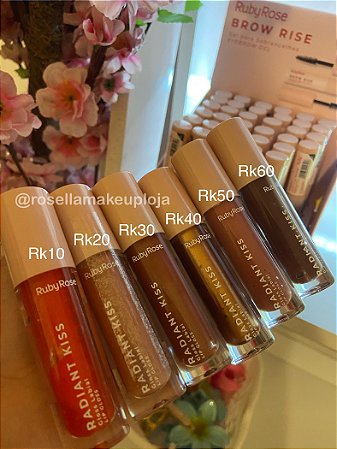 Gloss Labial  Radiant Kiss Ruby Rose