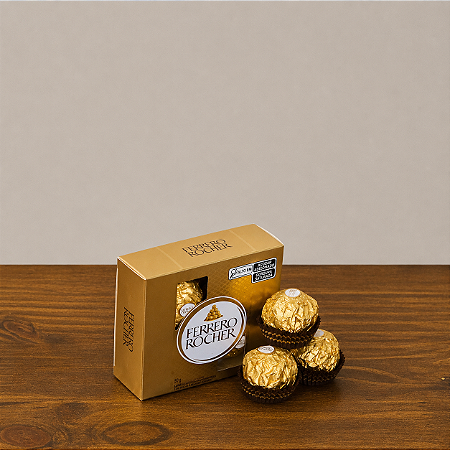 ADICIONAL - Caixa Ferrero Rocher 50g (4 unidades)