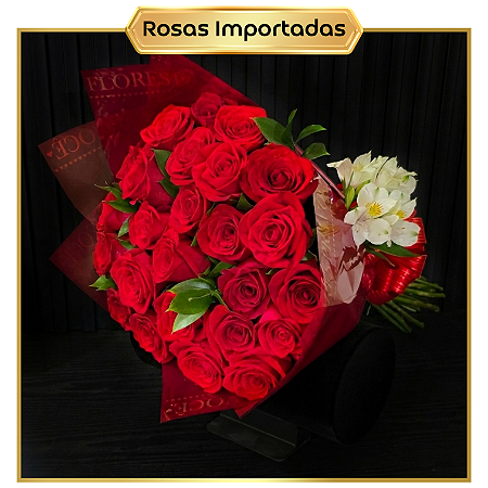 Buquê Ravenna - 24 Rosas IMPORTADAS