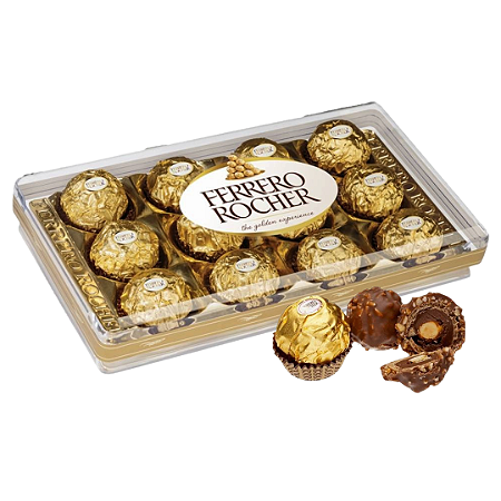 ADICIONAL - Caixa Ferrero Rocher 150g (12 unidades)