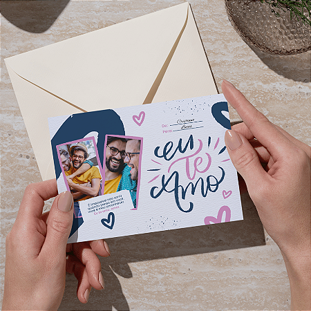 ❤️ ADICIONAL - Cartão De Amor 2 | Com Foto Personalizada