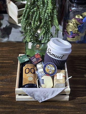 Kit Bristol - Café da Manhã com Copo Personalizado