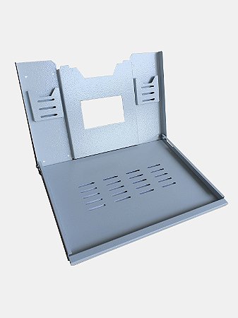 Suporte Universal Notebook Laptop Articulada Com Porta Documentos Para Porta de Rack