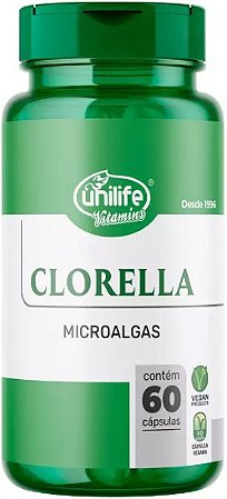 Cápsulas de Clorella 60 de 500mg Unilife