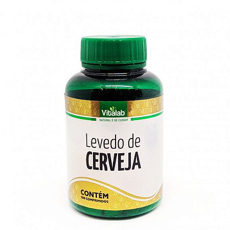 Comprimidos de Levedo de Cerveja 100 de 400mg da Vitalab