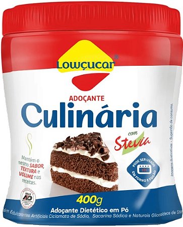 Adoçante Culinário 400g Lowçucar