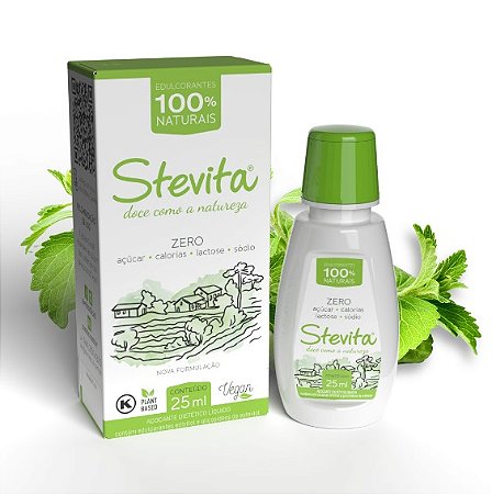 Adoçante Líquido 25ml Stevita