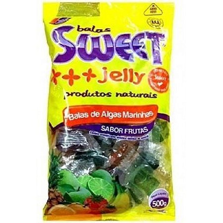 Balas de Algas Marinhas sabor Frutas 500g Sweet Jelly