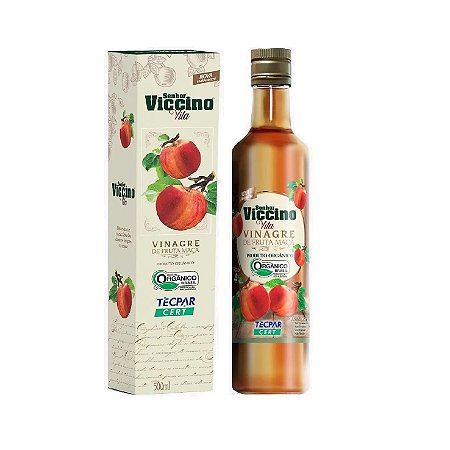 Vinagre de Maçã Orgânico 500ml Senhor Viccino