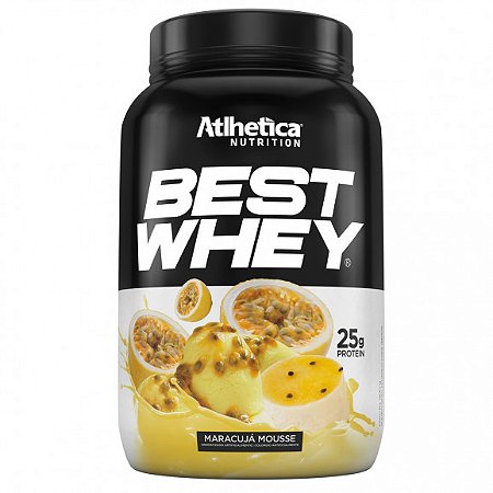 Best Whey Maracujá Mousse 900g Atlhetica