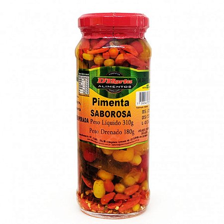 Pimenta Saborosa 180g D'Horta