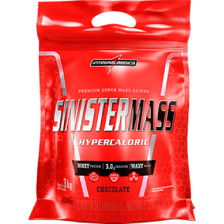 SinisterMass 3Kg Chocolate Integralmédica