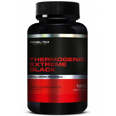 Thermogenic Extreme Black 120 capsulas Probiotica