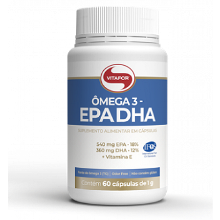 Omêga 3 EPA DHA 1000mg 60 Capsulas Vitafor