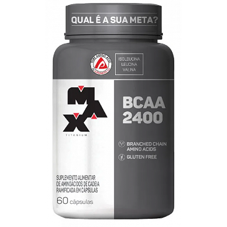 BCAA 2400 60 Capsulas Max Titanium