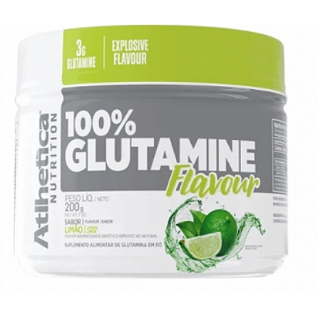 100% Glutamina Flavour Limão 200g Atlhetica