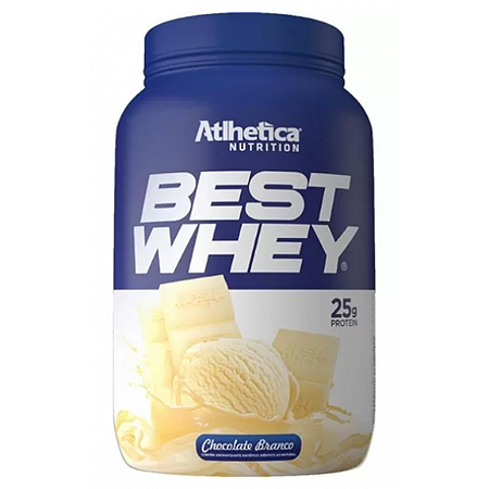 Best Whey Chocolate Branco 900g Atlhetica