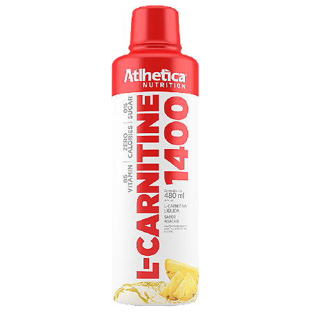 L Carnitine 1400 Abacaxi 480ml Atlhetica
