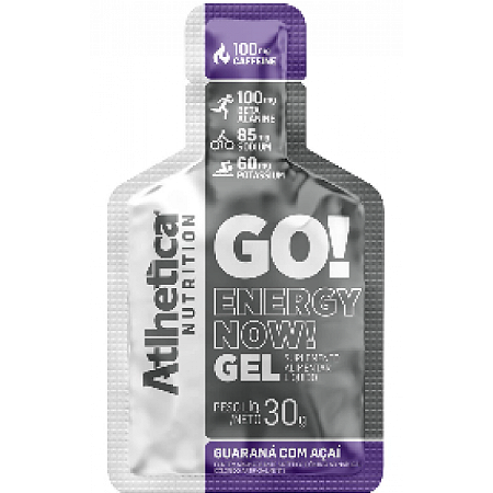 Go Energy Gel Caffeine Açaí com Guaraná 30g Atlhetica
