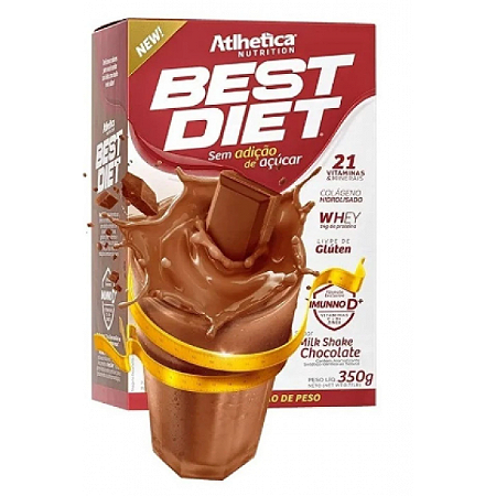 Shake Best Diet Chocolate 350g Atlhetica
