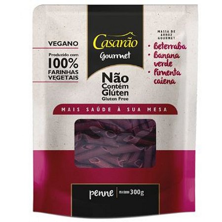 Macarrão Penne Beterraba 300g Casarão