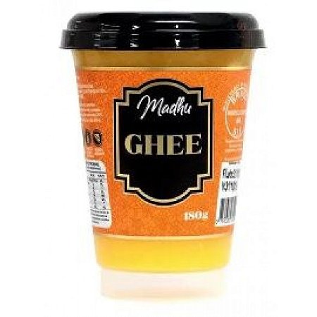 Manteiga Ghee Tradicional 180g Madhu