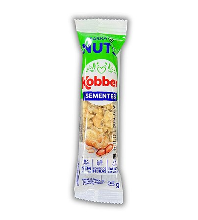 Barra de Cereal Nuts com Sementes 25g Kobber