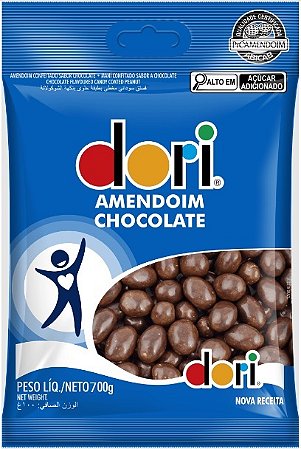 Amendoim Confeitado com Chocolate 700g Dori