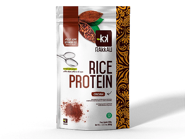Rice Protein Cacau 600g Rakkau