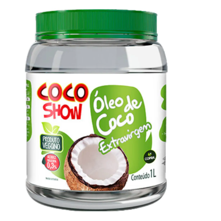 Óleo De Coco Extravirgem 1L Coco Show