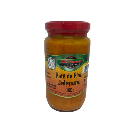 Patê de Pimenta Jalapeno 300g D'Horta