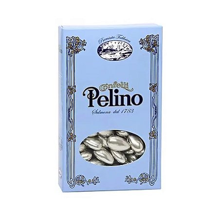 Amêndoa Confeitada Prateada 250g Pelino