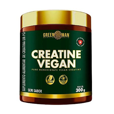 Creatine Vegan Green Man 300g Black Skull