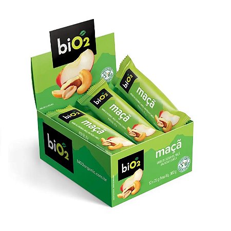 Barra 7Nuts com Maçã Display 300g Bio2