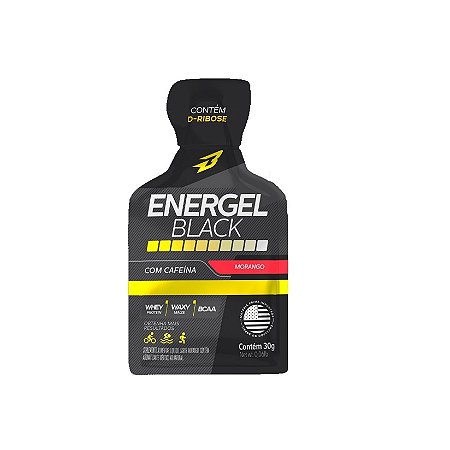 Energel Black Morango 30g BodyAction